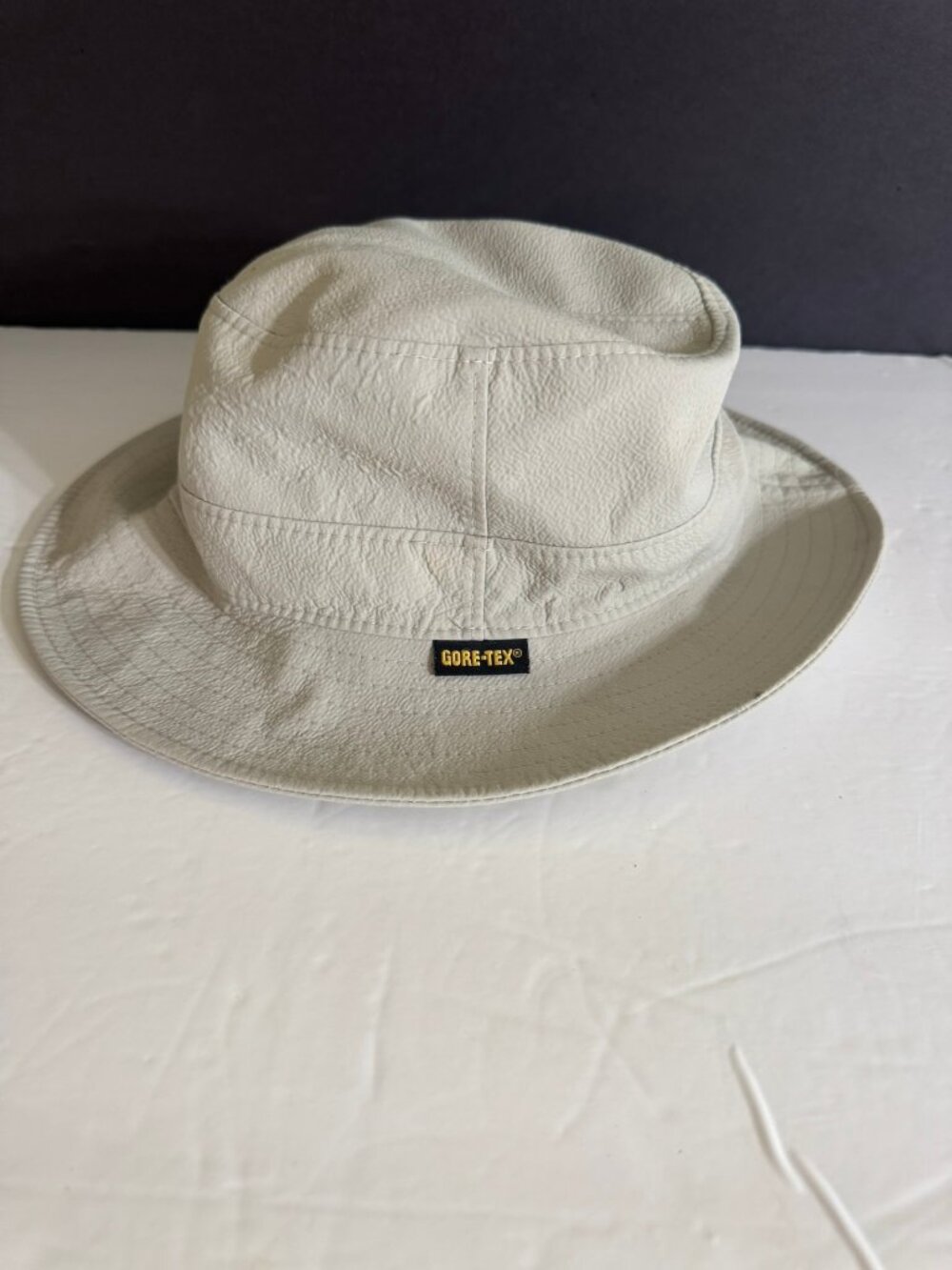 Vtg Von Wegener Khaki Gore-Tex  Waterproof Bucket Hat -Germany, Lined, VG Cond